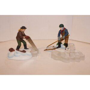 Dept 56 New England Village - Blue Star Ice Harvesters